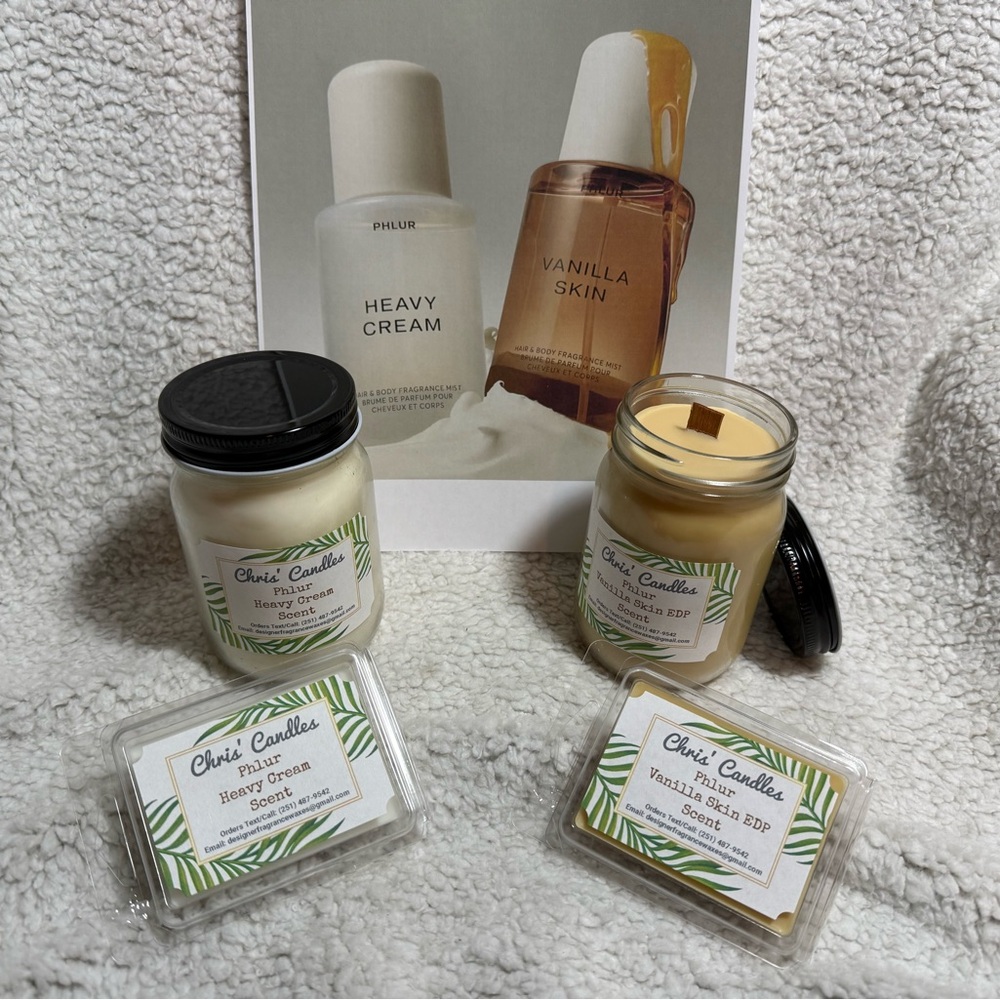 Phlur Heavy Cream and Vanilla Skin Scent Bundle